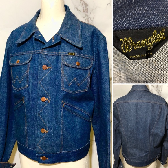 wrangler denim jean jacket